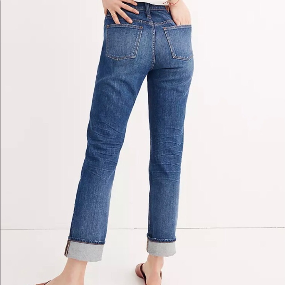 Madewell High-Rise Slim Boyjean